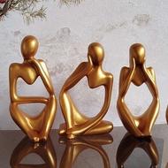 فروش عمده ست سه تایی مجسمه های متفکر