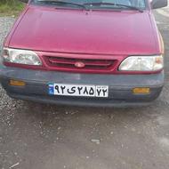 پراید مدل 84 قرمز متالیک