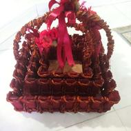 سبد چوبی محکم