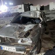 پراید تصادفی