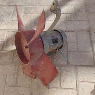 هواکش صنعتی تک فاز پره الومینیوم