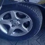 رینگ و لاستیک اسپرت 15پنج پر سمند و دنا و پژو پارس