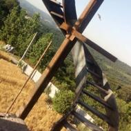 پله گردان و نرده های فلزی