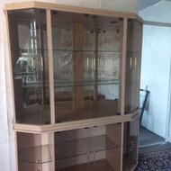 کنسول ویترینی دو طبقه