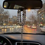 تسبیح از جنس موی طبیعی و رزین هدیه روز مرد