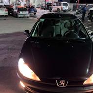 پژو صندوقدار مشکی اتومات sd