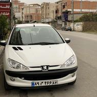 پژو 206 تیپ 2 دریچه سیمی بدون رنگ97