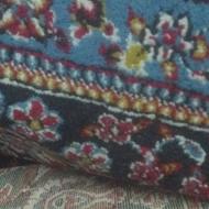 فرش 12 متری رنگ قرمز بدون پارگی وسوختگی