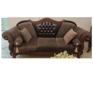 مبلمان استقبال ترکیه هفت نفره با میز جلوی مبل