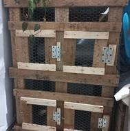 قفس چوبی پرنده