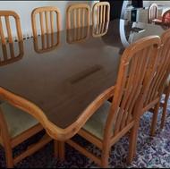 میز نهار خوری 8 نفره نرات