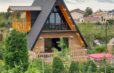 اجاره کلبه سوئیسی جنگلی ویو عالی