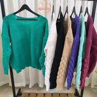 بلوز بافت آستین پفکی