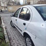 تیبا صندوق دار سفید 93