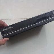 یک دستگاه تلویزیون قدیمی سامسونگ با یک گیرنده دیجیتال