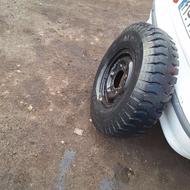 لاستیک نیسان کامل با رینگ و تیوپ