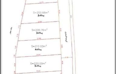 فروش زمین مسکونی 210 متر در درمه کلا فوری