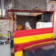 گاری دکه ای چرخ دار