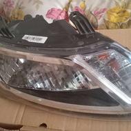 چراغ جلوساینا سمت راست موتوردار فابریک ماشینم بوده سالم سالم