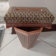 سطل و جای دستمال کاغذی