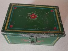 صندوقچه فلزی آنتیک قدیمی 70 ساله در شیپور