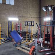 استاکر جک پالت لیفتراک دستی برقی بشکه بلندکن بالابر پالت گیر