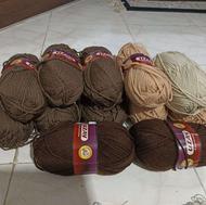 تعدادی کاموا نو زیر قیمت بازار به فروش میرسه