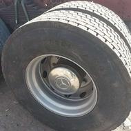 تعویض رینگ لاستیک کامیون22 با 24