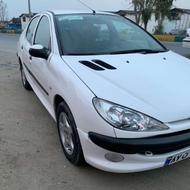 پژو 206 SD (صندوق دار) 1389 سفید