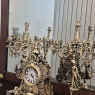 شمعدان و ساعت