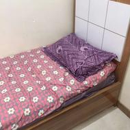 تخت یک نفره 180 در 80 نو چوب ام دی اف لیون روشن و سفید