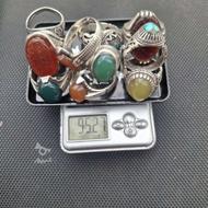 انگشترهای نقره و ضایعات خریدار هستیم