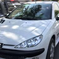 پژو 206سفید 99