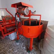 دستگاه بلوک به همراه همزن