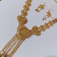 ست گوشواره گردنبند رنگ ثابت