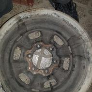 رینگ فولادی فابریک تویوتا هایلوکس ویگو سایز 15