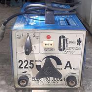 دستگاه جوش الکترو جوش اصفهان کرمانی 225 آمپر — ترانس صنعتی