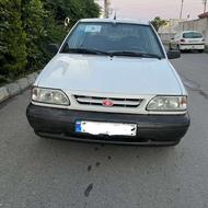 پراید131سفید مدل92یک لکه رنگ شاسی پلمپ معاوضه هم میشه