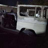 تویوتا لندکروز کالسکه