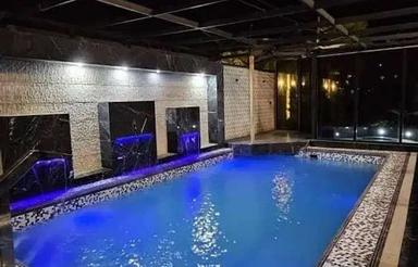 کد 5 اجاره روزانه ویلای لاکچری استخر آبگرم در قشم