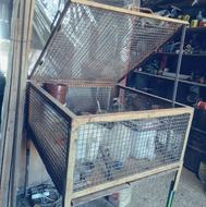 قفس جوجه مرغ و خروس