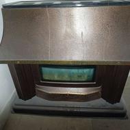 بخاری گازی طرح شومینه (ماهان)