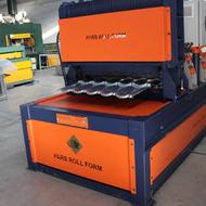 دستگاه شیروانی خم کن و گیوتین عرشه فولادی طرح سفال