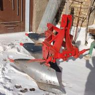 سه عدد گاواهن قطعات آهنگری.شخم ایران.و تاکا