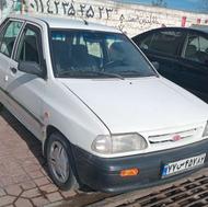 پراید صبا (صندوقدار) بنزینی 1386 سفید