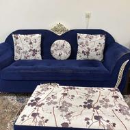 مبل هفت نفره ب همراه میز و 4عسلی