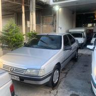 پژو 405 GLX (بنزینی) 1395 نقره‌ای