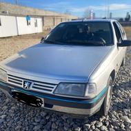 پژو 405 GLX (دوگانه کارخونه ) 1389 نقره‌ای