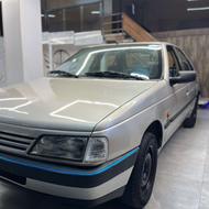 پژو 405 GLX (دوگانه سوز ) 1385 بژ