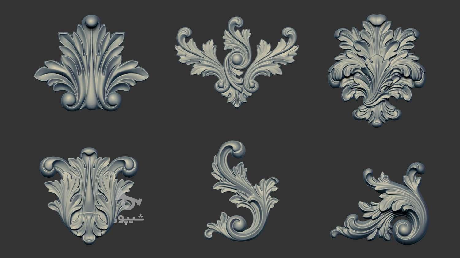 انجام طراحی 3D منبت و فرم های پیچیده